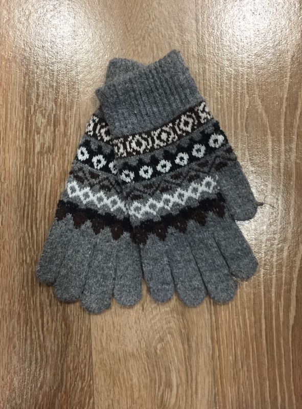 rukavice šedá