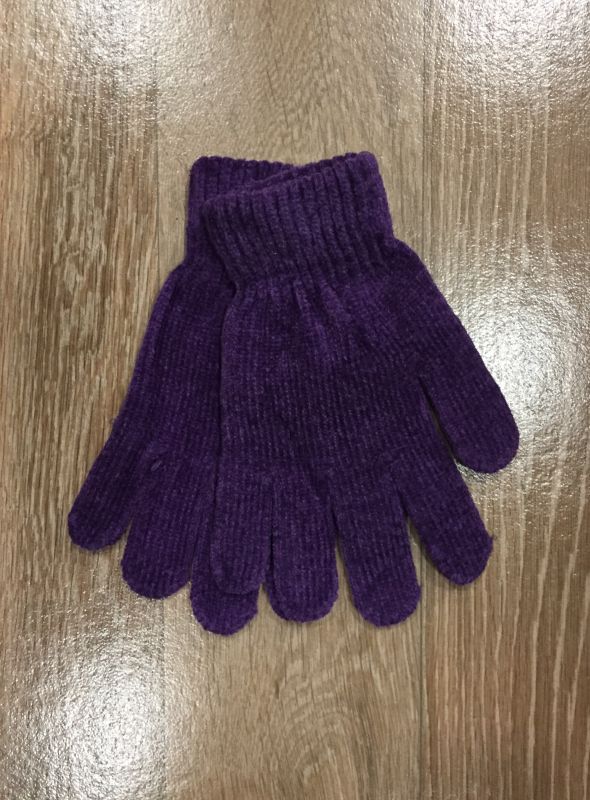 rukavice fialová