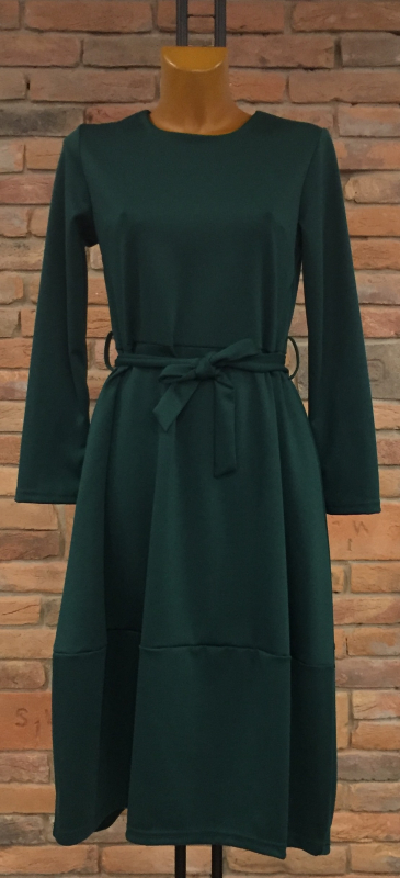 šaty funk´n´soul S- zelená tmavá
