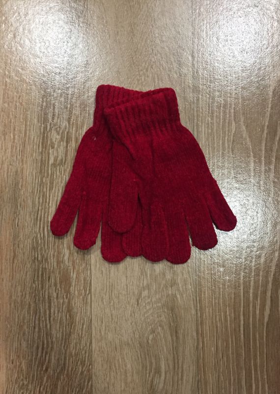 rukavice červená